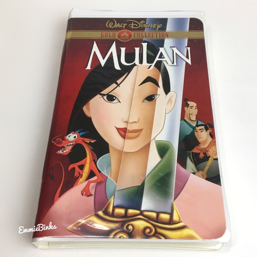 RARE 1998 Version Walt Disney Gold Collection MULAN on VHS Collectible